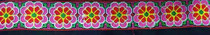 Popular embroidery ethnic accessories Miao flower embroidery lace width 5 8cm long about 5 meters