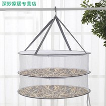 Sundry goods Divine Instrumental Vegetable Dry Food Basket Dried Nets Dry Vegetables DRIED VEGETABLES TOOLS THINGS APPLIANCES FOLDABLE FLY-PROOF FISH