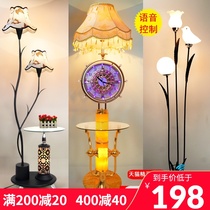 Floor lamp Living room coffee table Simple modern bedroom eye protection LED remote control vertical table lamp creative European style sofa lamp