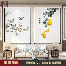 Rolling curtain curtain new Chinese kitchen balcony living room toilet sunscreen sun non-perforated installation roll curtain