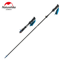 Naturehike Climbing stick Carbon ultra-light telescopic foldable crutch Outdoor climbing equipment cane