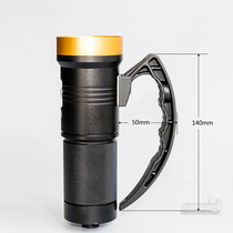 SCUBALAMP (SUPE) Diving Waterproof Flashlight Angled HORN handle for M6 screw hole