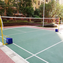 Indoor and outdoor regular badminton column mobile badminton column standard badminton net frame weight base