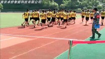 Troops military personnel triathlon timer system physical fitness assessment training military running time counting long-distance running