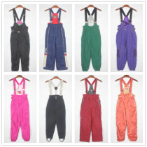 H17 vintage vintage winter Japanese retro outdoor windproof waterproof straps ski pants hiking pants casual pants