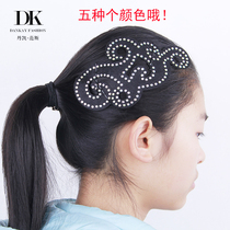  Childrens Latin dance headdress new competition diamond-set professional accessories Performance hair accessories headdress plus diamond plate hair girl