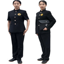 Wushu referee uniform Wushu Association Duan system appraiser clothing martial arts standard custom martial arts buckle collar long and short sleeves