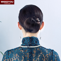 Wigs2you wig new product bride small hair bag fashion hair bun retro flower head simple ball head