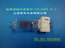 Tungsten halogen lamp wire lamp halogen lamp Marine bulb 110V1000W lamp foot G9 5
