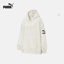 PUMA PUMA official new women plus velvet warm hooded casual sweater WINTER 531089