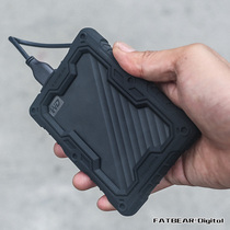 Fat bear WD Western data My Passport accompanying version mobile hard drive anti-drop protective cover shockproof silicone sleeve