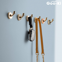 ins Nordic shells hanging clothes hook walls into doors wall-mounted hooks Creative light lavish hood hooks on the wall