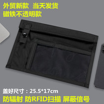Foreign Trade Magnet Anti-Location Upscale Signal Shielded Computer Bag Tablet Radiation-Resistant Large Size Multifunction Mobile Phone Bag