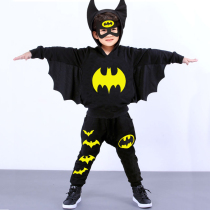 Halloween Childrens Clothing Mens Spider-Man Superman Clothes Ottmann Boy Fashion Batman Performance suit Qiuwei clothing
