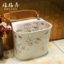 Ceramic washing mop pool basin mop pool balcony pool mop pool mop pool home toilet floor type