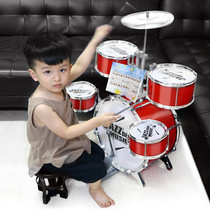 Large children drum set jazz drum beginner child beating musical instrument music toy male baby 1-3-6 years old