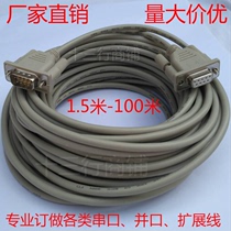 RS232 serial line comport data line male to female 9 for 9-hole serial extension line 10 meters 15 20m
