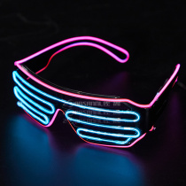 led luminous glasses nightclub Net red trampoline equipment electric bar birthday party atmosphere stage performance props
