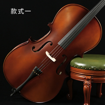 Handmade Tiger Cello Test Performance Level Adult Children Beginners Solid Wood Professional Cello