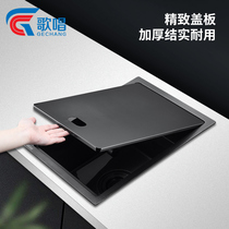 Singing invisible sink hidden Middle Island pool bar sink hand wash basin single slot hand-thickened Taichung Basin