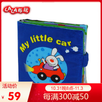 Lalababy Lalab Book My little car Baby Toys Baby Cloth Book