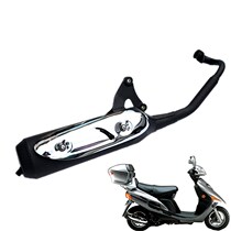  Neptune HS125T Lucky Star HS125T-2 Superman QS150 QS125T-E125 exhaust pipe muffler