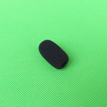 Aperture: 6MM microphone cotton collar clip microphone cotton spray prevention cover amplifier microphone sponge head collar clip Mike Cotton
