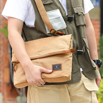 Day Ensemble Sails Buns Bag Men Skew Satchel Handbag Single Shoulder Bag Large Capacity Backpack Trend Art School Bag Student Satchel Bag