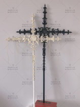 lolita scepter walking stick keel cemetery dark dead goth cross cos props catwalk photo