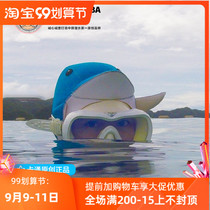 KINNO dolphin 3MM Super bullet diving headgear (white position is a little yellow Special)