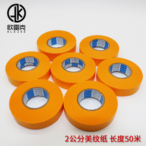 Furniture repair beauty materials Masking paper Paint protection tape Color color stickers hot sale