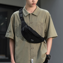 Kimura Yoshi Satchel mens fashion brand crossbody bag summer backpack sports shoulder bag ins tide small bag chest bag Fanny pack
