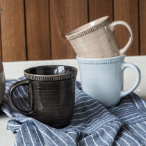 Yijia retro American coffee cup saucer set industrial wind Mark water cup kettle ceramic coffee pot Nile River