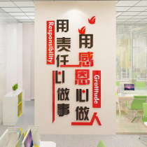 Corporate Enterprise Cultural Wall Team Inspiring Signs Conference Office Background Wall Decoration Design Motivator Wall Sticker