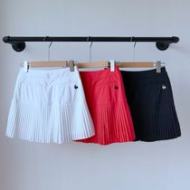 Korea big chicken golf skirt summer thin quick-drying stretch fashion age-reducing pleated skirt golf skirt