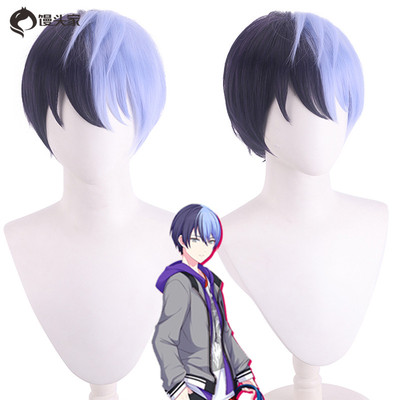 taobao agent Bun Home COS Wig World Plan Colorful Stage Qingliu Dong Mi Anime Wiggle Anti -Fake Fake Hair