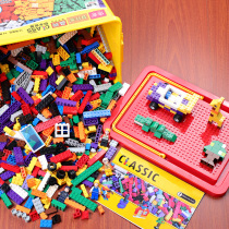 Childrens building blocks small particles assembly toy puzzle 3-6 years old 7 boys 8 girls Lego puzzle 10