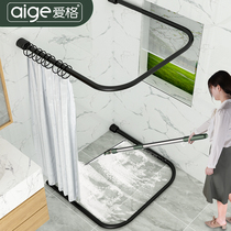 Aig magic broom scraping mop bathroom wiper household sweeping floor scraping artifact toilet brush