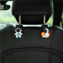 Cute Cartoon Astronaut Hook Mesh Red Car Rear Seat Back Hook On-board Convenience Hook Car Hook