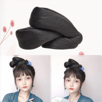 Ancient costume Hanfu wig Female deformable Tang Fengyun Fairy bun Ancient fairy hair bag Full hair silk Ming Feixian Bun