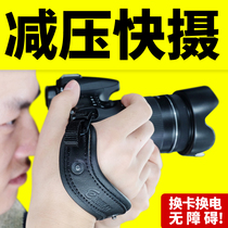 Sharp Mais Single Anti Camera Hand Wristband Micro Single Portable Strap Apply Canon R10 R10 R7 R7 R6 5D4 5D3 6D2 Z9 Nikon D850 Z7 Z7II Z7II 