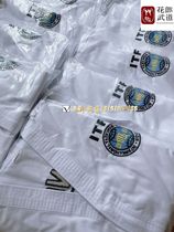 Hualang Wudo ITF full embroidery Taekwondo cadet uniform standard plain zipper can be customized