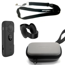  Suitable for Insta360 ONE X Protective Case ONE X Lens Protective case Set Panoramic camera lanyard