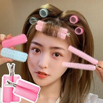 Japanese bangs fixed artifact hair fluffy clip air bangs curl orthosis hair root minutes