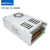 Promotional 12V 66 7A 800W switching power supply 60A light strip light box LED high power 70A power transformer