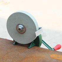 Hand grinder Sand wheel machine Manual sharpening machine with grinding wheel Kitchen knife Pig knife grindstone