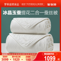 Rolaie Home Spun Quilt Corned by Core Four Seasons General 100% Silk A Antibacterial Two-in-one Silk Quilt