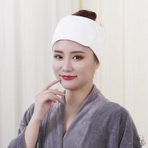 Korean skin management beauty salon special bag headscarf wash hair band makeup hair band Velcro mask hair cover