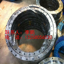 Guangxi customer 1m internal gear slewing ring turntable bearing track quenching 50MN integral ring gear
