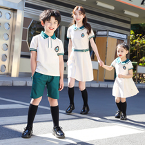 Kindergarten teacher garden clothes Summer clothes Work clothes Class clothes suit Primary and secondary school childrens school uniforms summer dresses